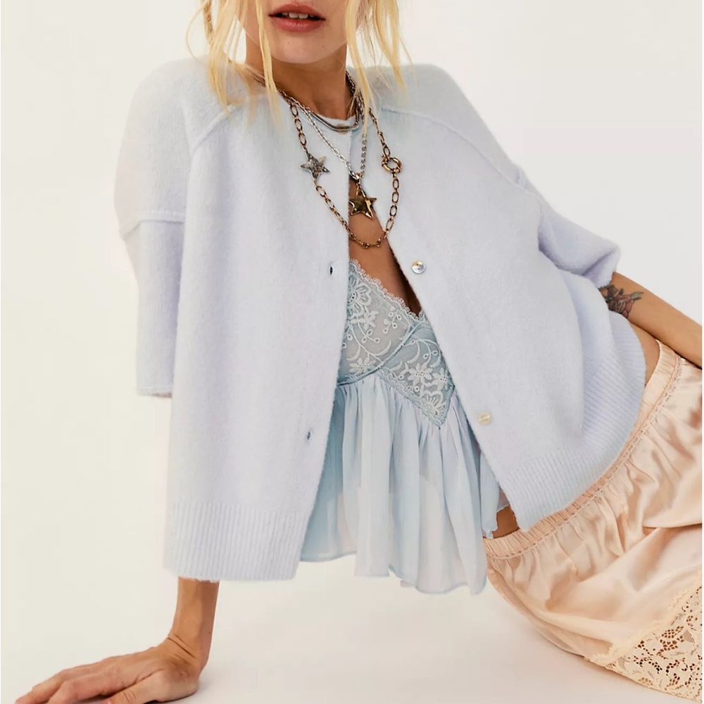 Free People See Me SoftSpun Cardigan NWT S